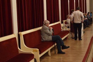 Даниил Гранин на концерте Павла Егорова Даниил Гранин на концерте Павла Егорова
