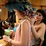 В гримерке перед спектаклем в Донецком театре оперы и балета. Фото - Мария Турченкова, специально для The Guardian