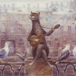 Хорошая музыка и кошке приятна