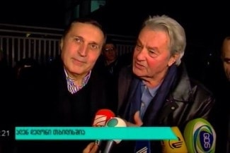 Паата Бурчуладзе и Ален Делон Паата Бурчуладзе и Ален Делон