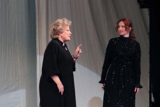 Елена Образцова с дочерью