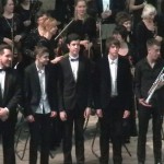 Пять молодых музыкантов выступили с Орловским оркестром