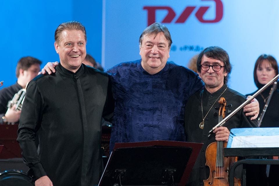 Александр Сладковский, Александр Чайковский, Юрий Башмет Александр Сладковский, Александр Чайковский, Юрий Башмет