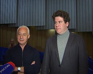 Владимир Спиваков и Денис Мацуев Владимир Спиваков и Денис Мацуев