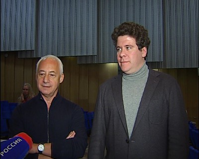 Владимир Спиваков и Денис Мацуев Владимир Спиваков и Денис Мацуев