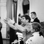 Иркин Габитов на репетиции