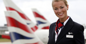 Стюардесса авиакомпании British Airways