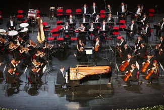Денис Мацуев, Валерий Гергиев и оркестр Мариинского театра в Астане