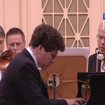 Денис Мацуев выступил в Большом зале Филармонии с оркестром «Вена-Берлин»