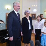 С. Собянин на торжественном открытии музыкальной школы им. С. Танеева. 3 сентября 2014 г.