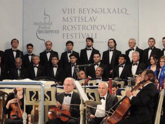 В Баку продолжается VIII Международный фестиваль Мстислава Ростроповича