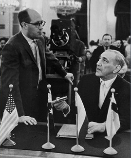 Мстислав Ростропович и Григорий Пятигорский, 1962 год