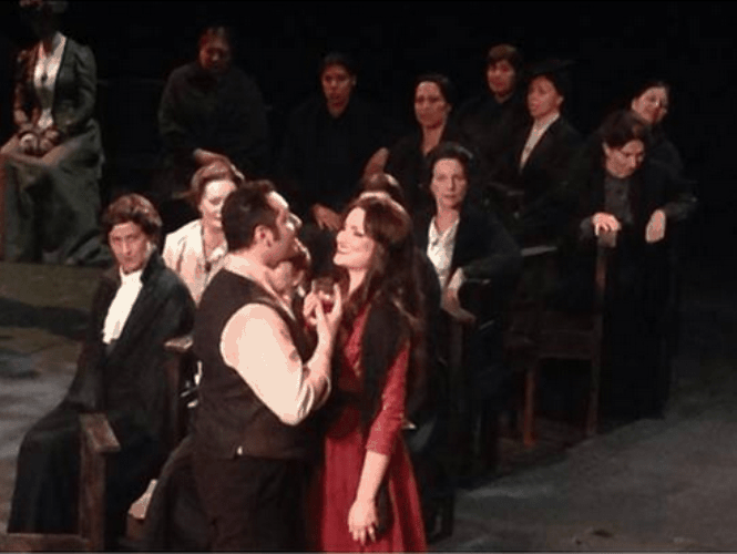 Оксана Волкова на сцене La Scala. Фото из личного архива певицы