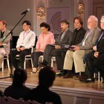 Виолончельное жюри во время объявления результатов I тура