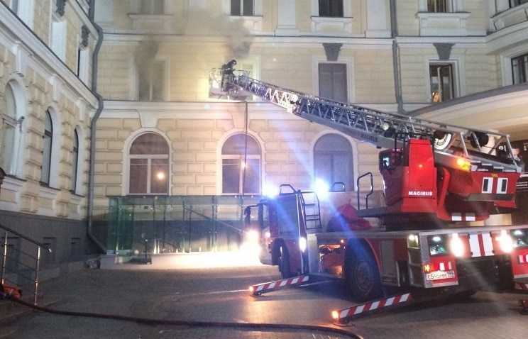 Пожар в Московской консерватории Пожар в Московской консерватории