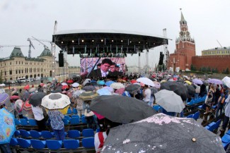 Денис Мацуев выступил на открытии книжного фестиваля. Фото - Виктор Васенин, Аркадий Колыбалов