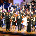 В финале «Оркестрового салюта». Фото: Наталья Подкорытова.