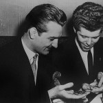 Победители I конкурса имени Чайковского Валерий Климов и Ван Клиберн, 1958 год