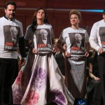 Ильдар Абдразаков, Анна Нетребко, Екатерина Губанова и Александр Антоненко на сцене БЗК