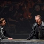 Беттина Кампп (Брунгильда) и Владимир Байков (Вотан). Фото - Франц Ноймайер