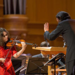 Солистка Патриция Копачинская, дирижер Владимир Юровский. Фото - Е. Разумный