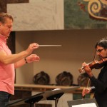 Александр Сладковский и Леонидас Кавакос. Фото официально предоставлено пресс-службой ГСО Татарстана