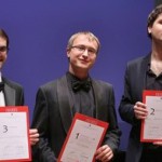 Илья Максимов (в центре) занял первое место на конкурсе в Италии