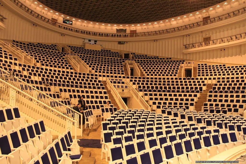 Концертные залы в москве