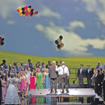 Вагнер на современный лад – с шариками и панками. Фото - Бернд Улиг / staatsoper-berlin.de