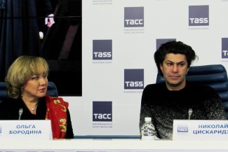 Оперный бал Елены Образцовой - пресс-конференция в ТАСС