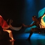 "Расёмон. Вариации" Г. Варламова Сцена из балета. Жена самурая - Анастасия Першенкова, Разбойник - Алексей Любимов © Олег Черноус