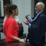 Алина Яровая и Владимир Минин на репетиции