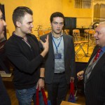 Юрий Симонов с молодыми коллегами