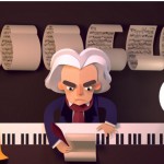 Google разместил на главной странице поиска музыкальный дудл-головоломку в честь 245-летия с дня рождения Бетховена