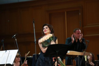 Динара Алиева на заключительном концерте фестиваля "Opera art"