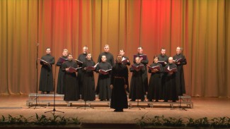 Праздничный мужской хор Новоспасского монастыря