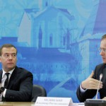 Дмитрий Медведев и Владимир Мединский