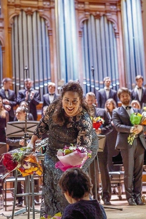 Прекрасно выступила меццо-сопрано из Италии Марианна Пиццолато. Фото: Ира Полярная