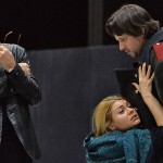 Римас Туминас, Мария Лобанова, Олег Долгов. Фото - Юрий Мартьянов