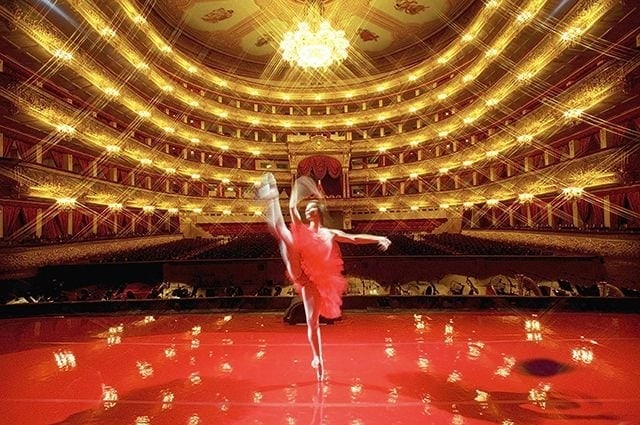 Сцена Большого театра. Фото - Владимир Вяткин