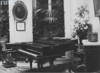 Фортепиано Шопена, 1932 год. Фото - Ilustrowany Kurier Codzienny / Национальный цифровой архив / audiovis.nac.gov.pl