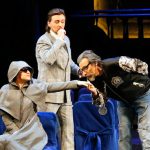 При первом знакомстве с Доном Паскуале Норина скрывает нрав под монашеским одеянием. Фото - Д. Юсупов / Большой театр