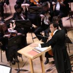 Марчелло Рота и симфонический оркестр радио "Орфей". Фото - Русконцерт