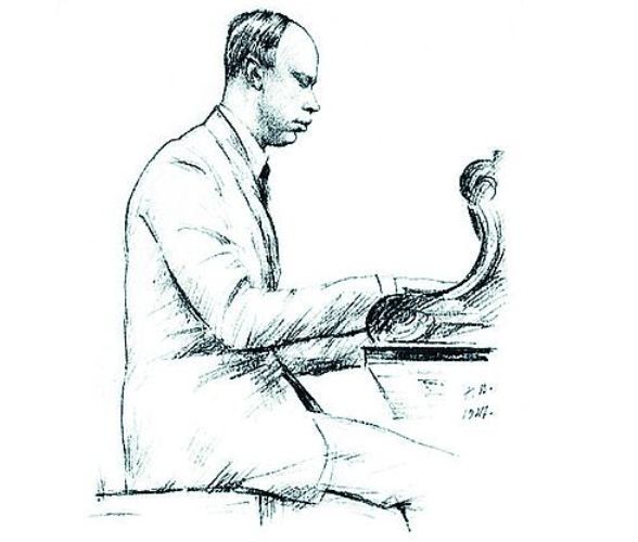 Таким Прокофьева увидел знаменитый график-«мирискусник» Георгий Верейский, 1927 год 