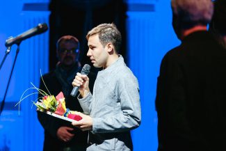 Ярослав Тимофеев, автор текста - лауреата премии "Резонанс" 2015 года. Фото - Эдвард Тихонов
