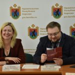 Ирина Устинова и Алексей Лесонен. Фото - Николай Смирнов