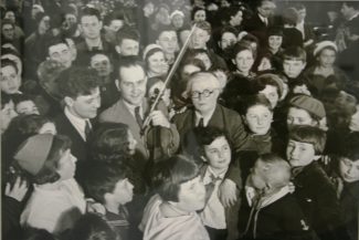П. Столярский и Д. Ойстрах в Одессе, 1939 год