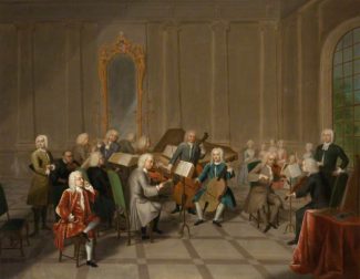 Джон Теодор Хейнц-старший "A Music Party at Melton Constable", 1734 год