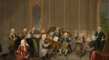 Джон Теодор Хейнц-старший "A Music Party at Melton Constable", 1734 год