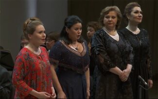 Татьяна - Екатерина Щербаченко, Ольга - Светлана Шилова, Ларина - Елена Евсеева, Филиппьевна - Анна Викторова Татьяна - Екатерина Щербаченко, Ольга - Светлана Шилова, Ларина - Елена Евсеева, Филиппьевна - Анна Викторова